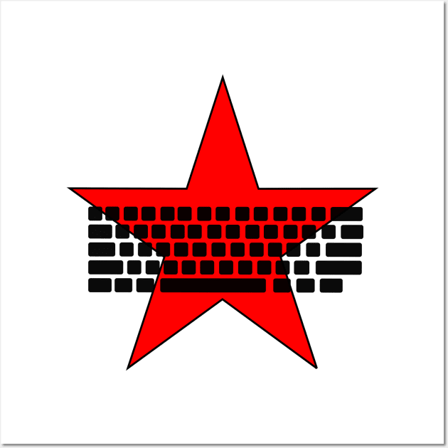 computer communist Wall Art by Suva